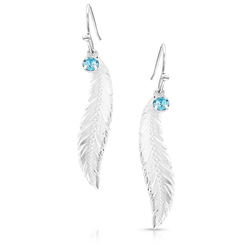 Women's Montana Silversmiths Cinderella Liberty American Made Earrings AMER5460