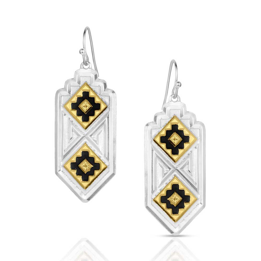 Women's Montana Silversmiths Southwestern Resilience American Made Earrings AMER6177