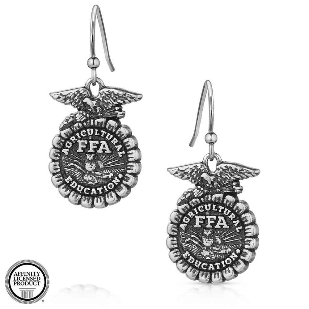 Women's Montana Silversmiths FFA Emblem Earrings ER5883