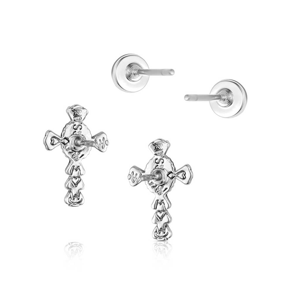 Women's Montana Silversmiths Unbroken Faith Earring Set ER6319