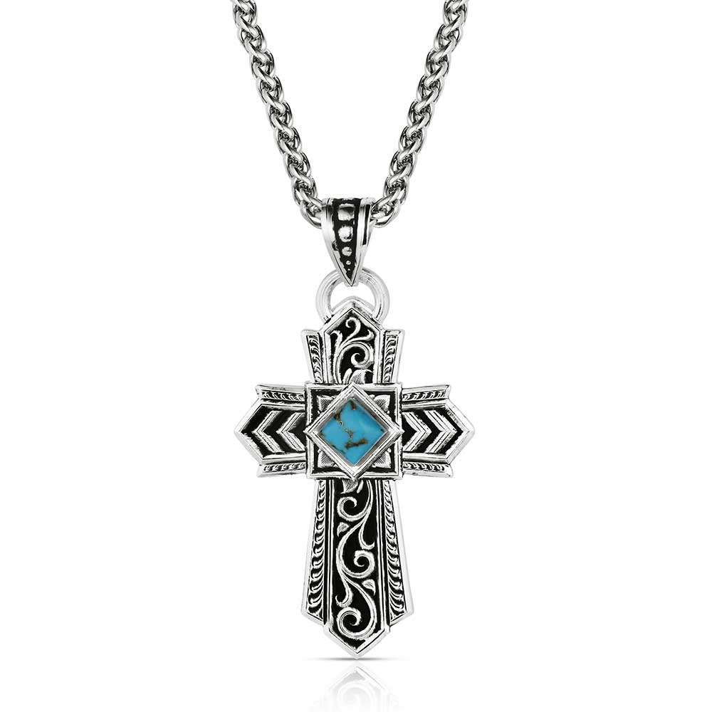 Men's Montana Silversmiths Trust and Faith Necklace NC6274 – Crazy
