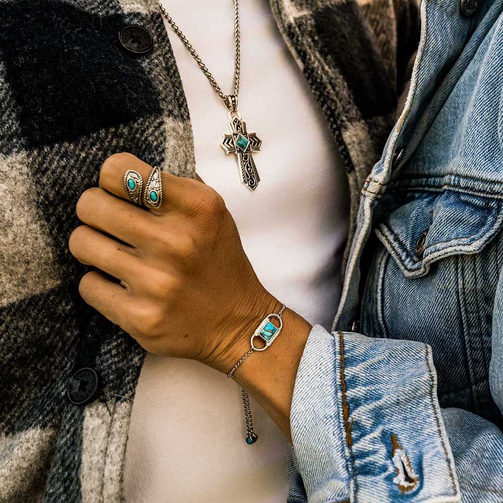 Men's Montana Silversmiths Trust and Faith Necklace NC6274