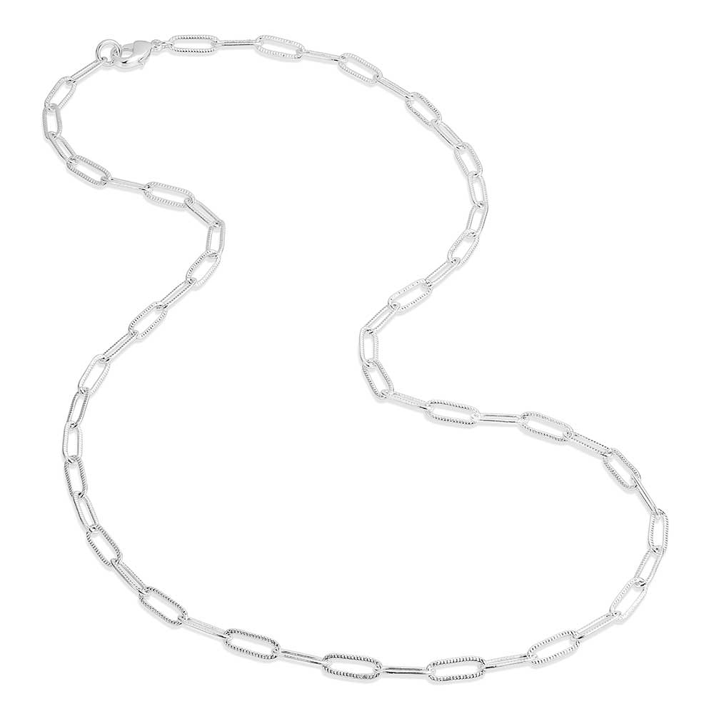 Montana Silversmiths Paperclip Chain Necklace NC6368