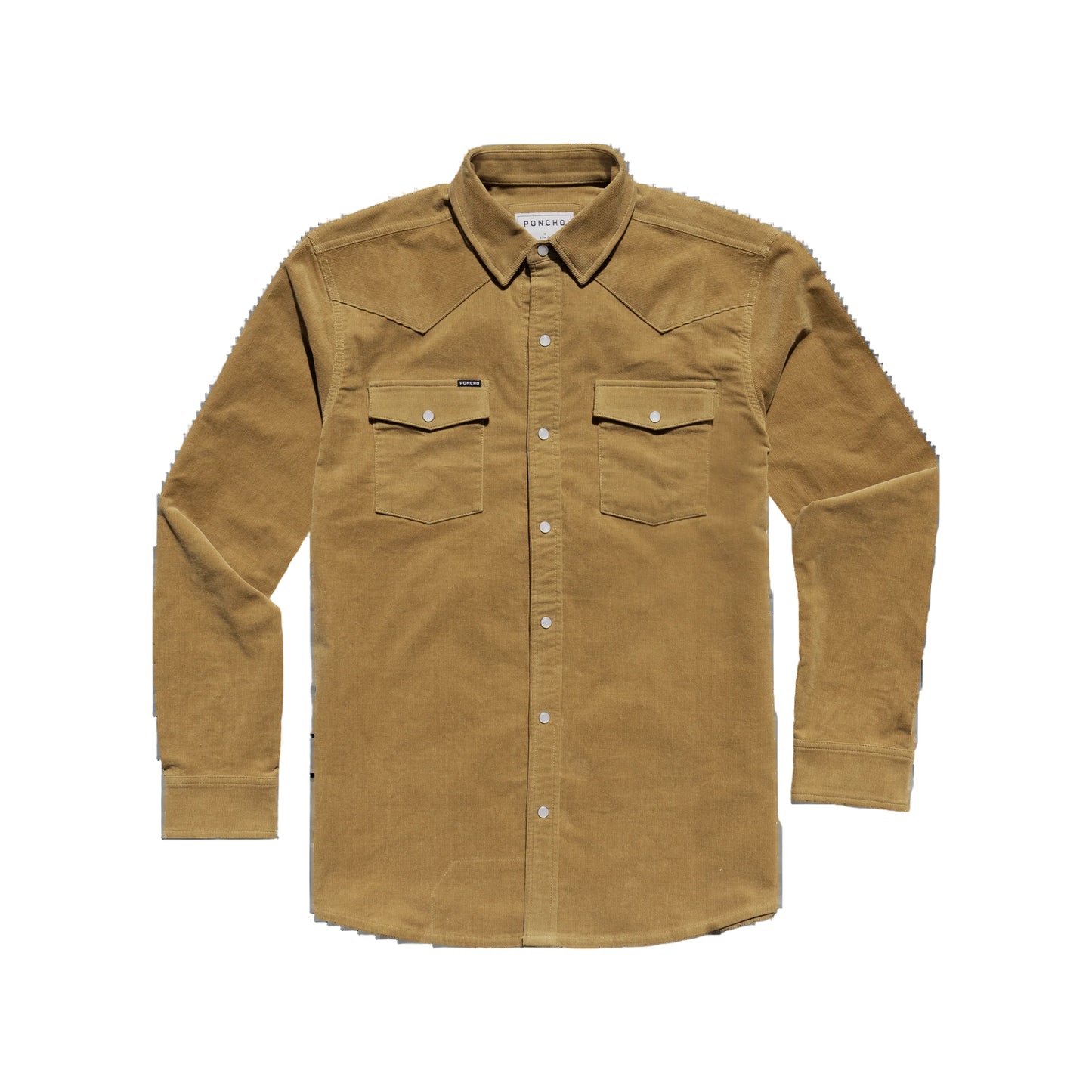 Men's Poncho "The Enfield" Long Sleeve Snap Shirt