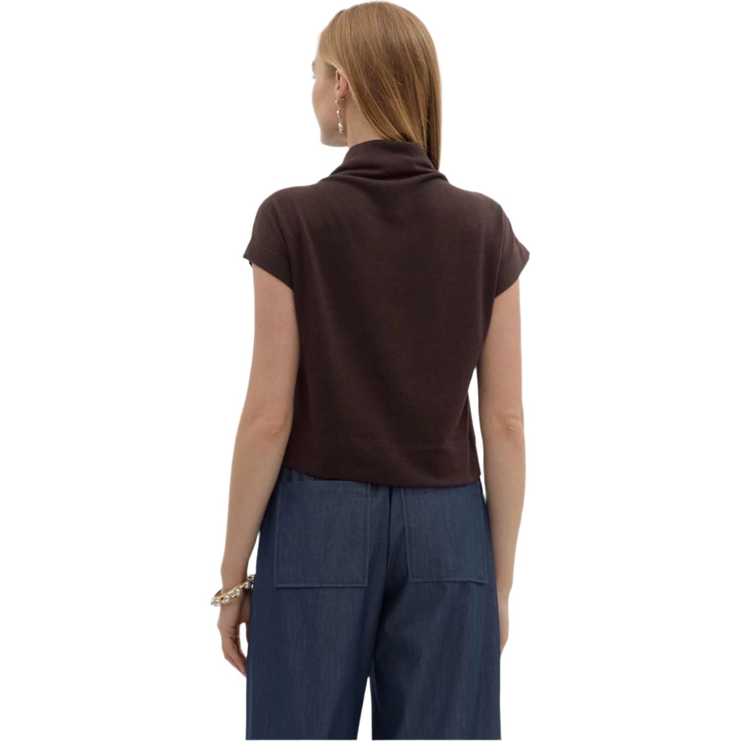 Women's Entro Solid Knit Pullover Top T27642 - Crazy House Western Wear