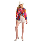 Women's Easel Sophia Twill Blouse ET71040 - Crazy House Western Wear