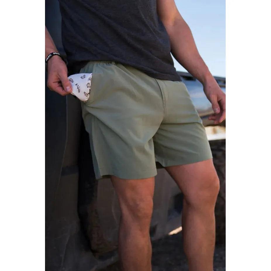 Men's Burlebo Everyday Short 7" 0816ES-LS-FT-7 - Crazy House Western Wear