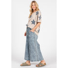 Women's Stonewash Dream Wide Leg Pants SP7867 - Crazy House Western Wear