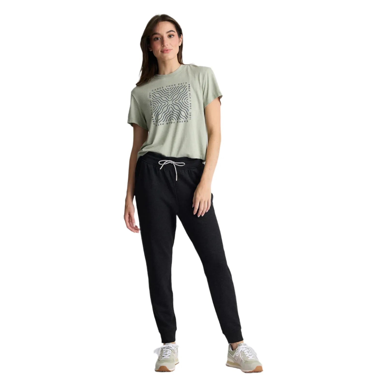 Women's Free Fly Bamboo Lightweight Fleece Jogger WLWFLJ-305 - Crazy House Western Wear