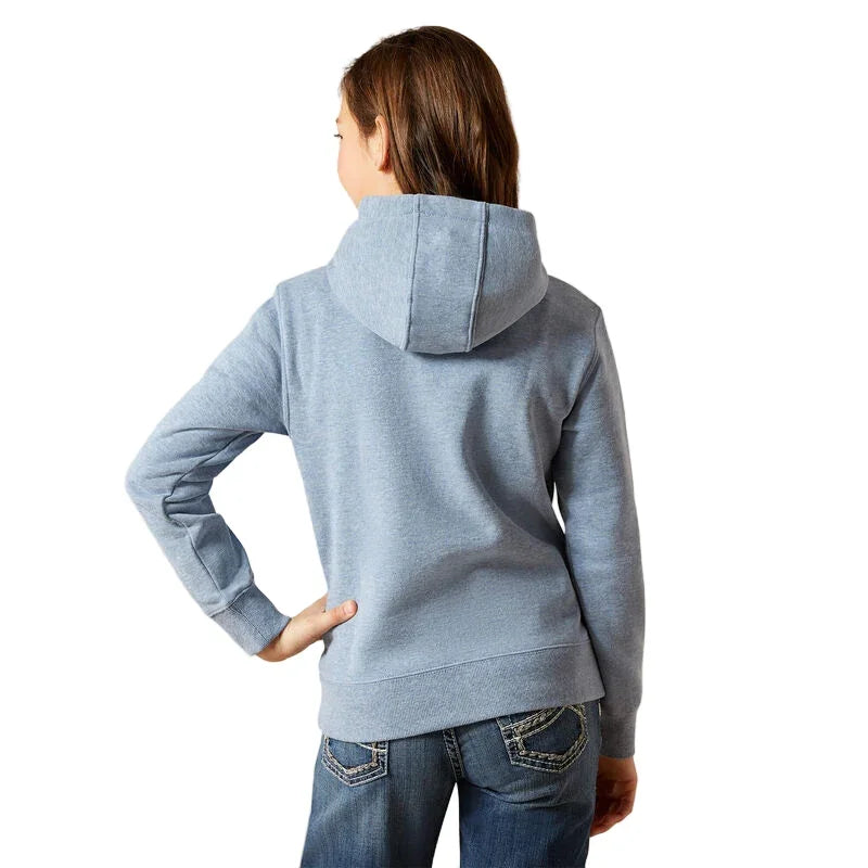 Girl's Ariat Vintage Indigo Heather 2.0 Hoodie 10065824
