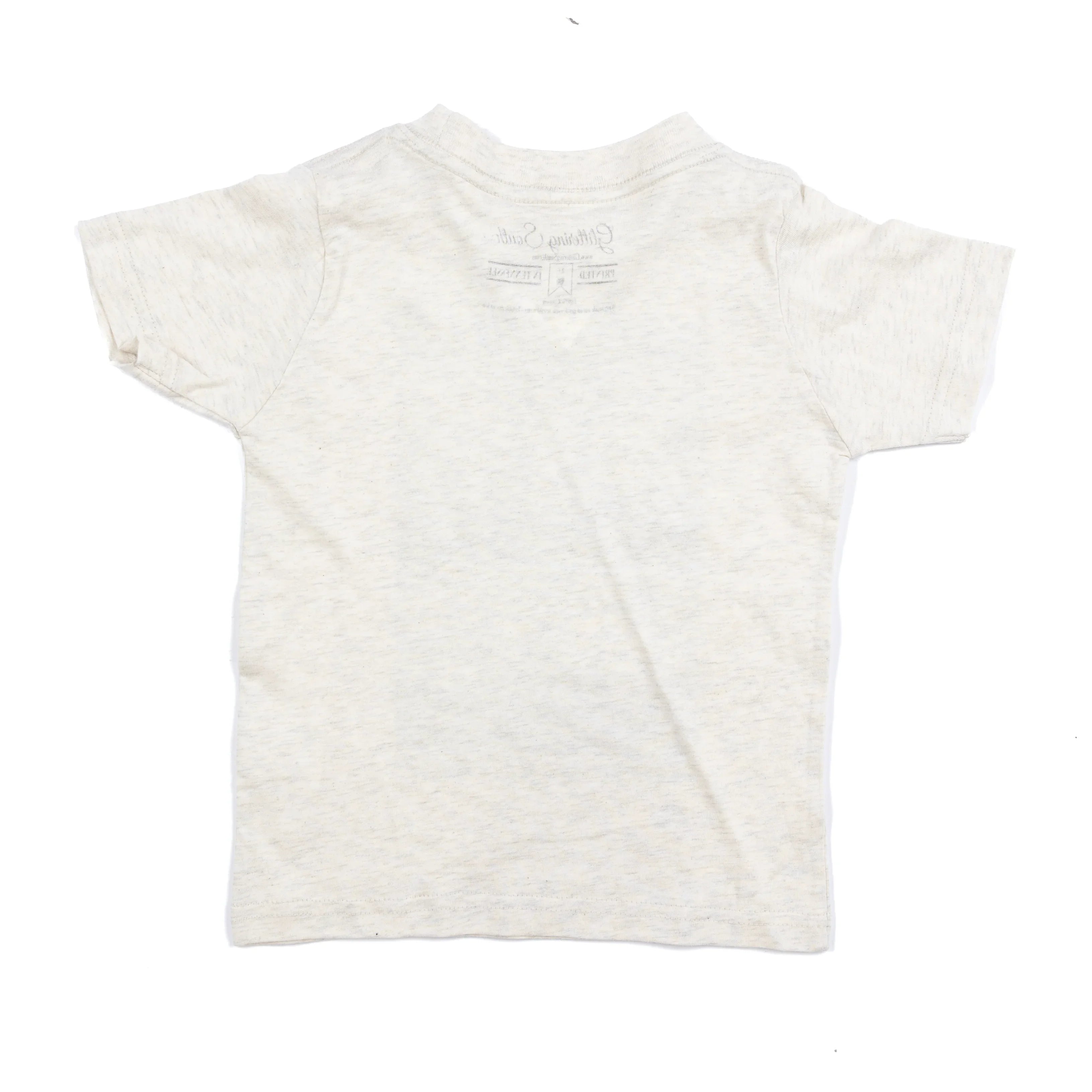 Girl's Beige "Bad Girls" Short Sleeve T-shirt