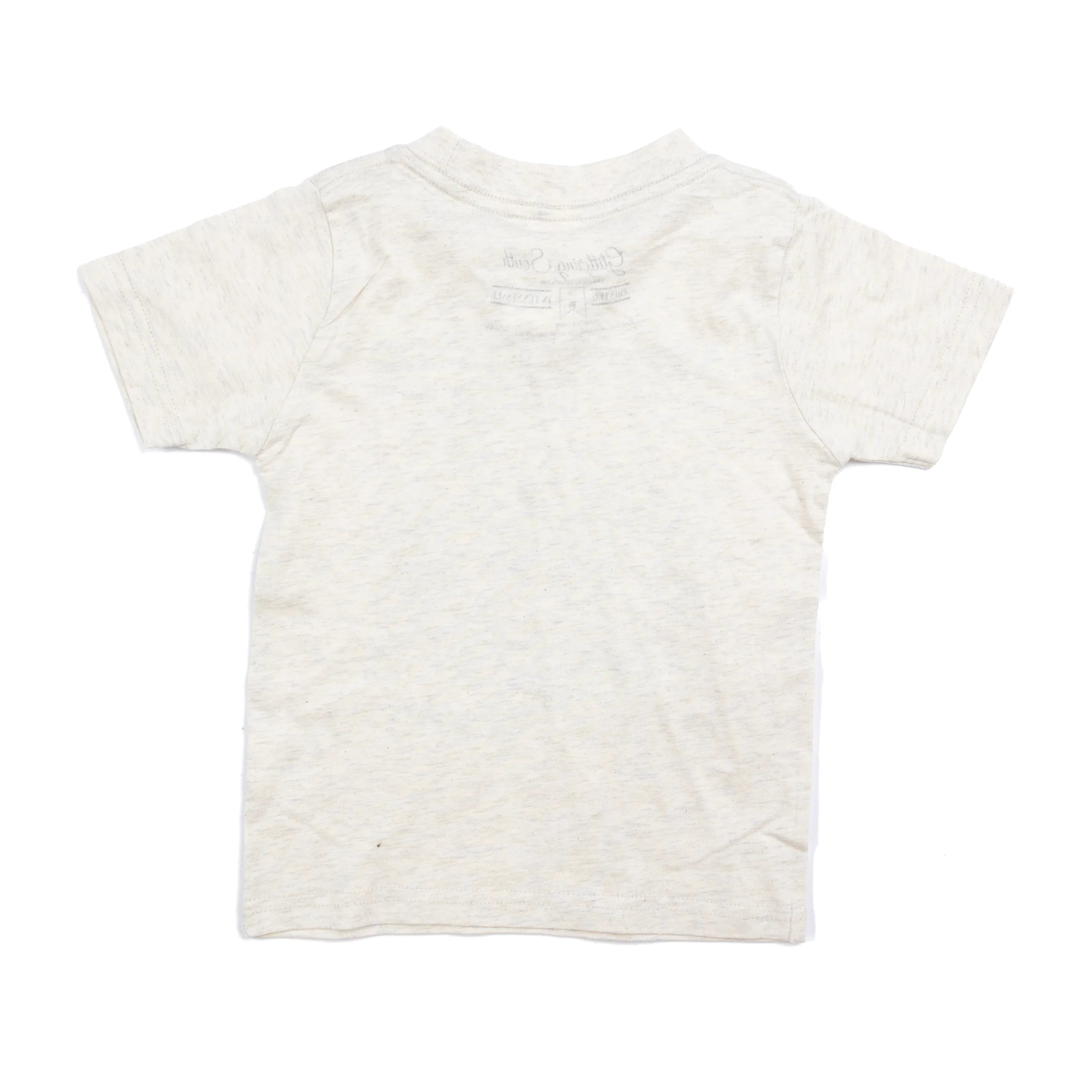 Girl's Beige "Family 1863 Thanksgiving" Short Sleeve T-shirt