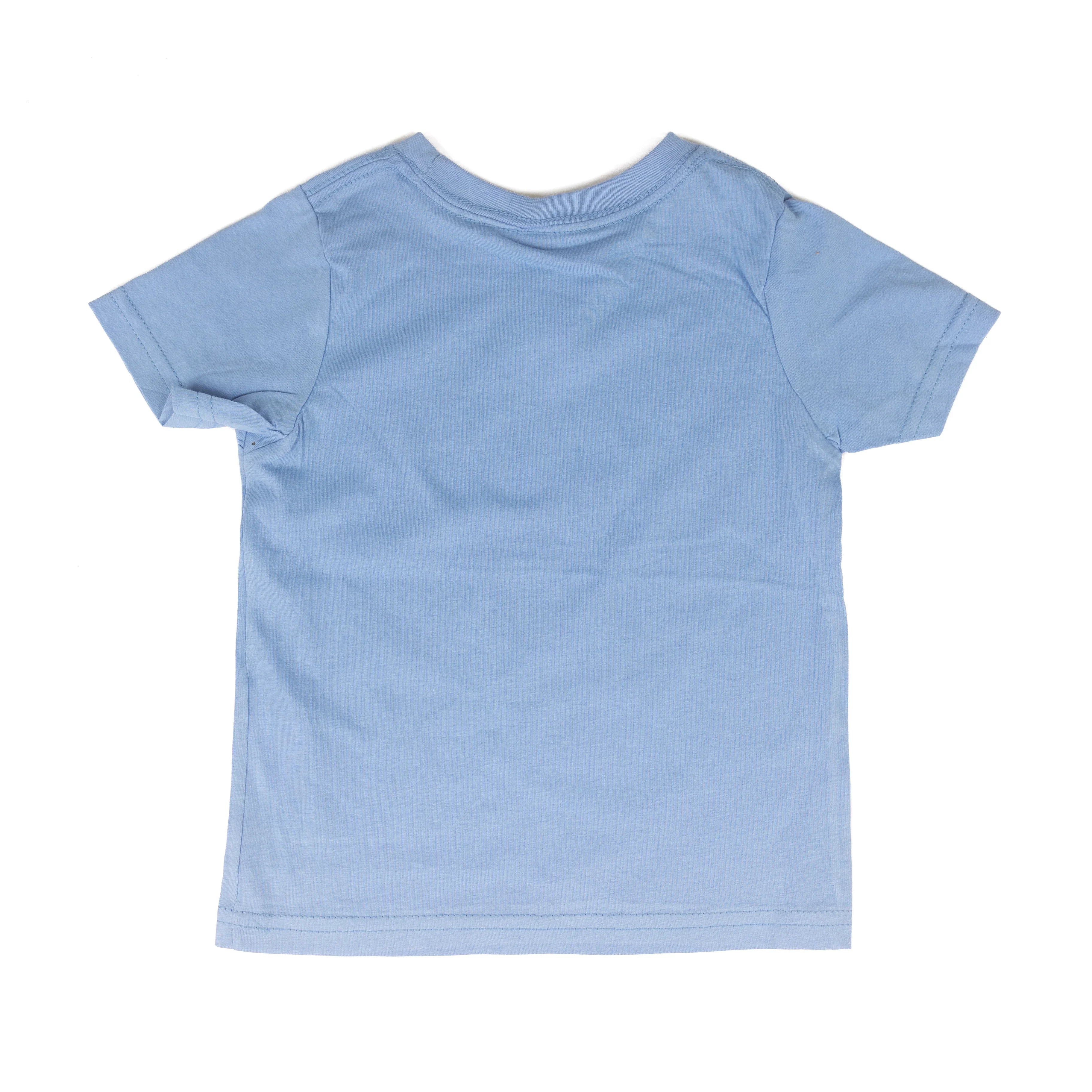 Girl's Blue Short Sleeve Leapin Lizzie T-shirt