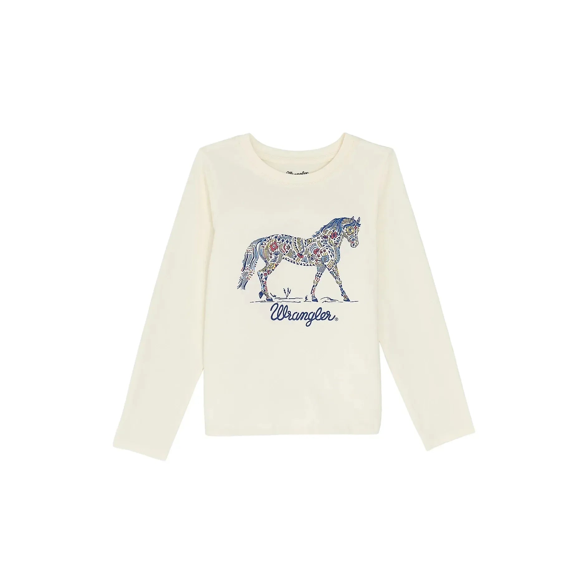 Girl's Wrangler Long Sleeve Western Graphic Tee 112367488