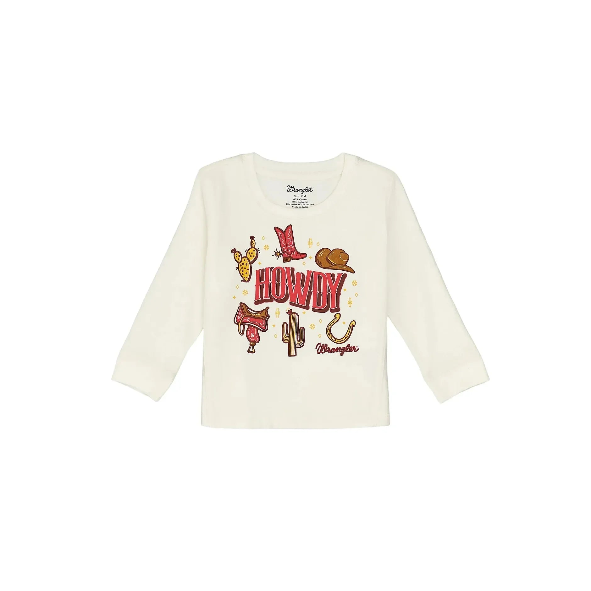 Girl's Wrangler Western Crewneck Sweatshirt 112367895