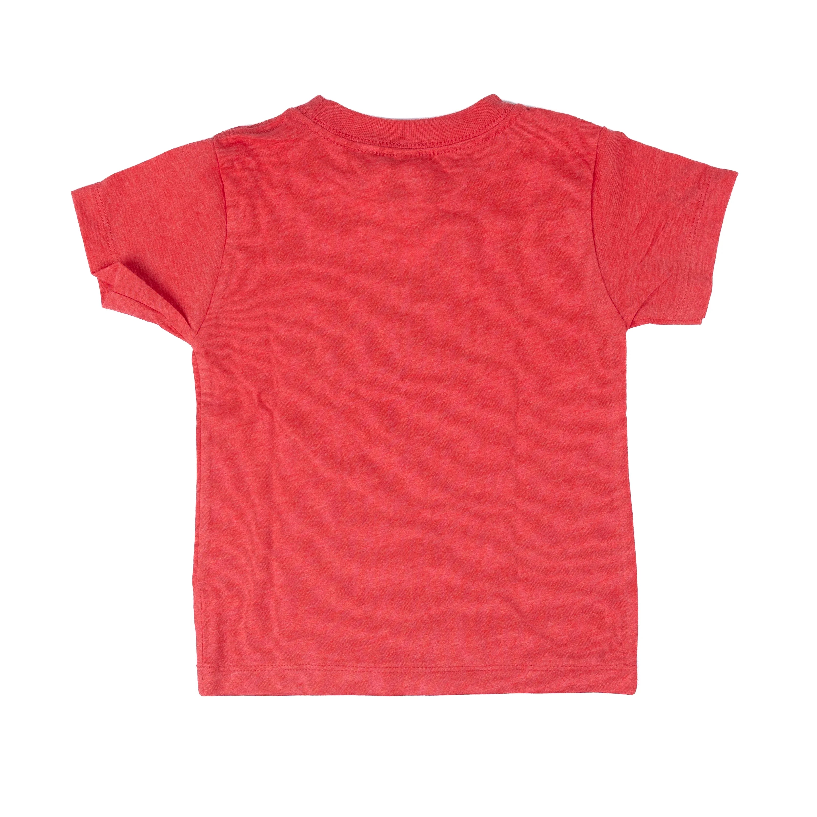 Girl's Youth Red Short Sleeve Crazy House T-shirt