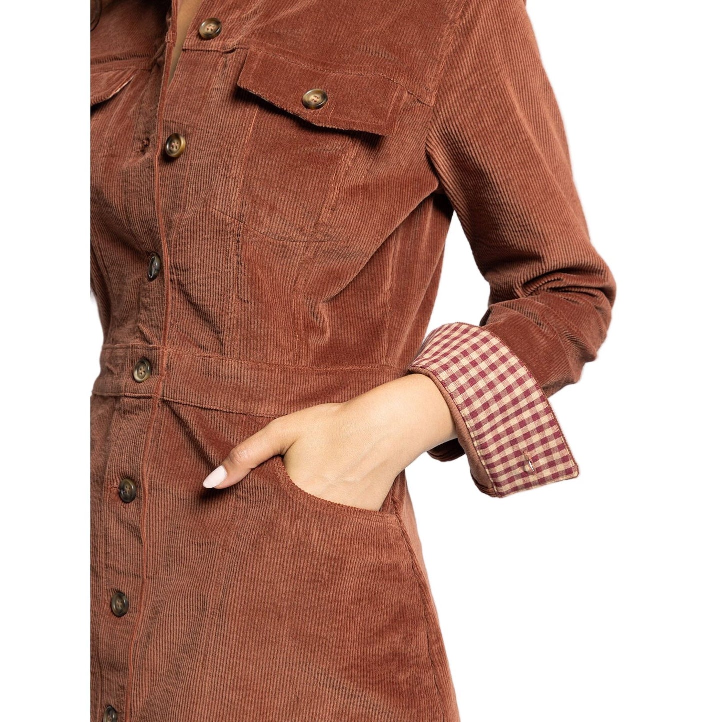 Women's Thread and Supply Gladys Dress Rustic Brown D1801PWCTS