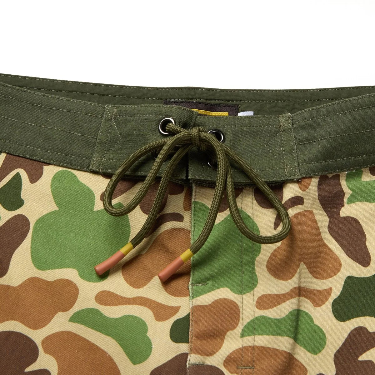 Men's Seager Boardshort Duck Camo Goldmine Trunks - Crazy House Western Wear