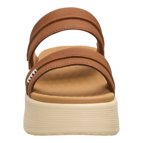 Men's Hey Dudes Cognac Austin Slide Classic Slip On Shoes 45256-21N