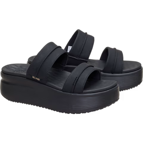 Women's Hey Dudes Black Austin Slid Classic Sandals 45256-001