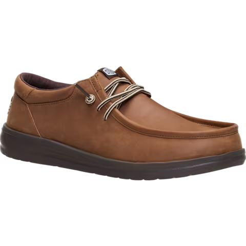 Men's Hey Dude Paul Full Grain Leather Casual Shoes 45157-2LU