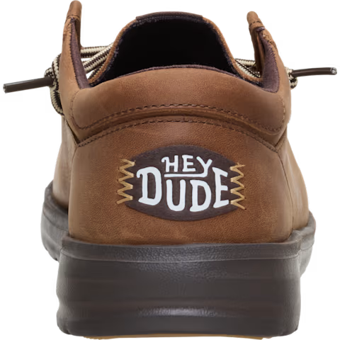 Men's Hey Dude Paul Full Grain Leather Casual Shoes 45157-2LU