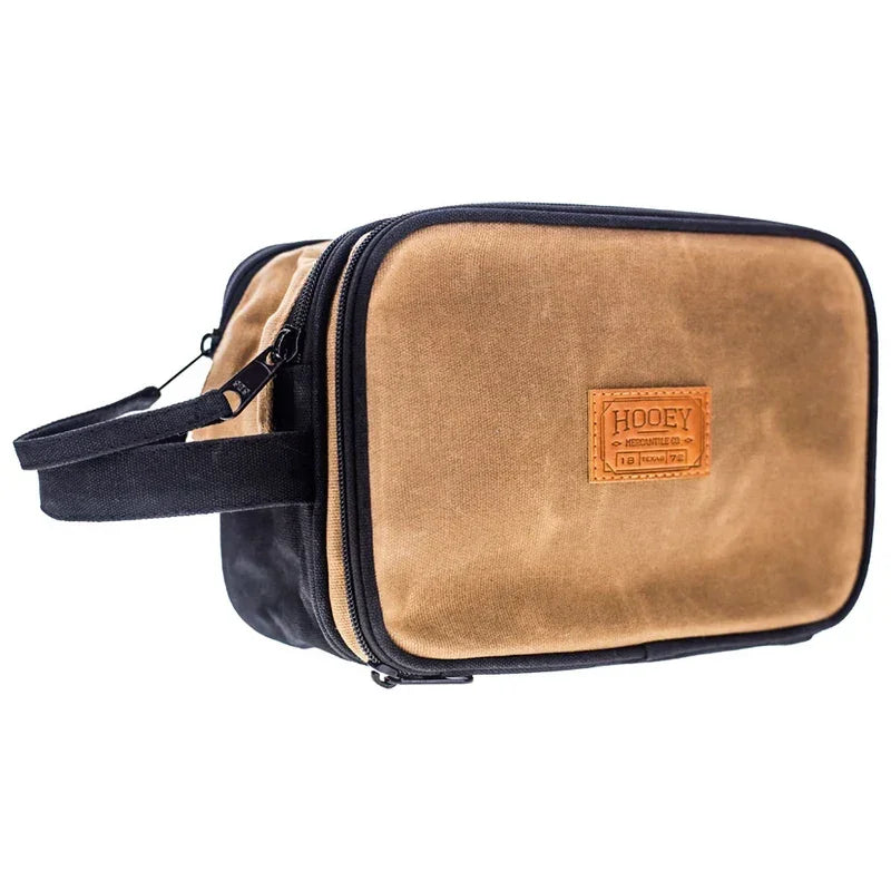 Hooey "Dopp Kit" Brown, Black with Aztec Interior DK006 - Crazy House Western Wear