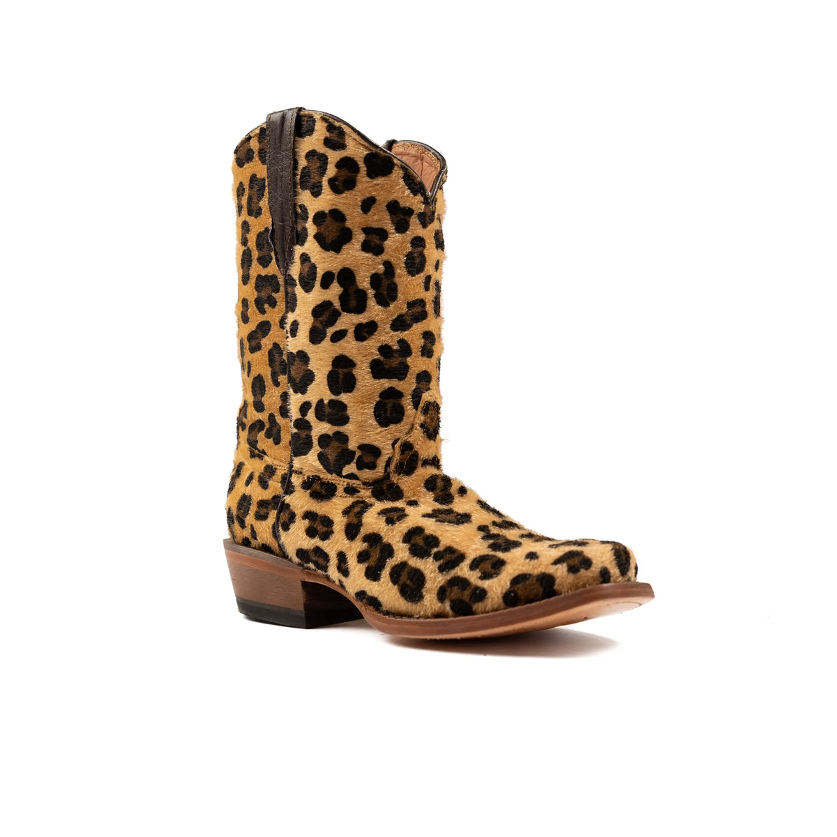 Infant's Tanner Mark Leopard Print Boots TMI205100
