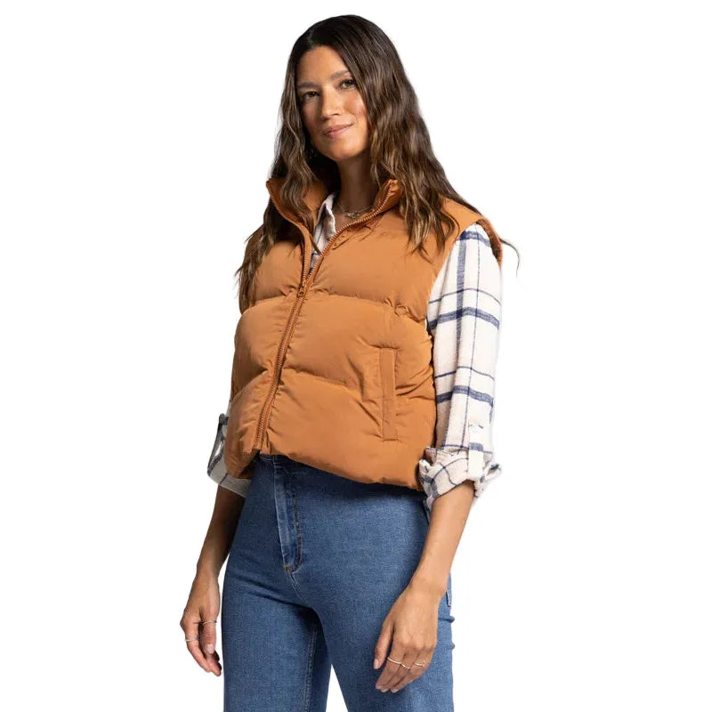 Women's Thread and Supply Issey Puffer Vest J2691PPGTS