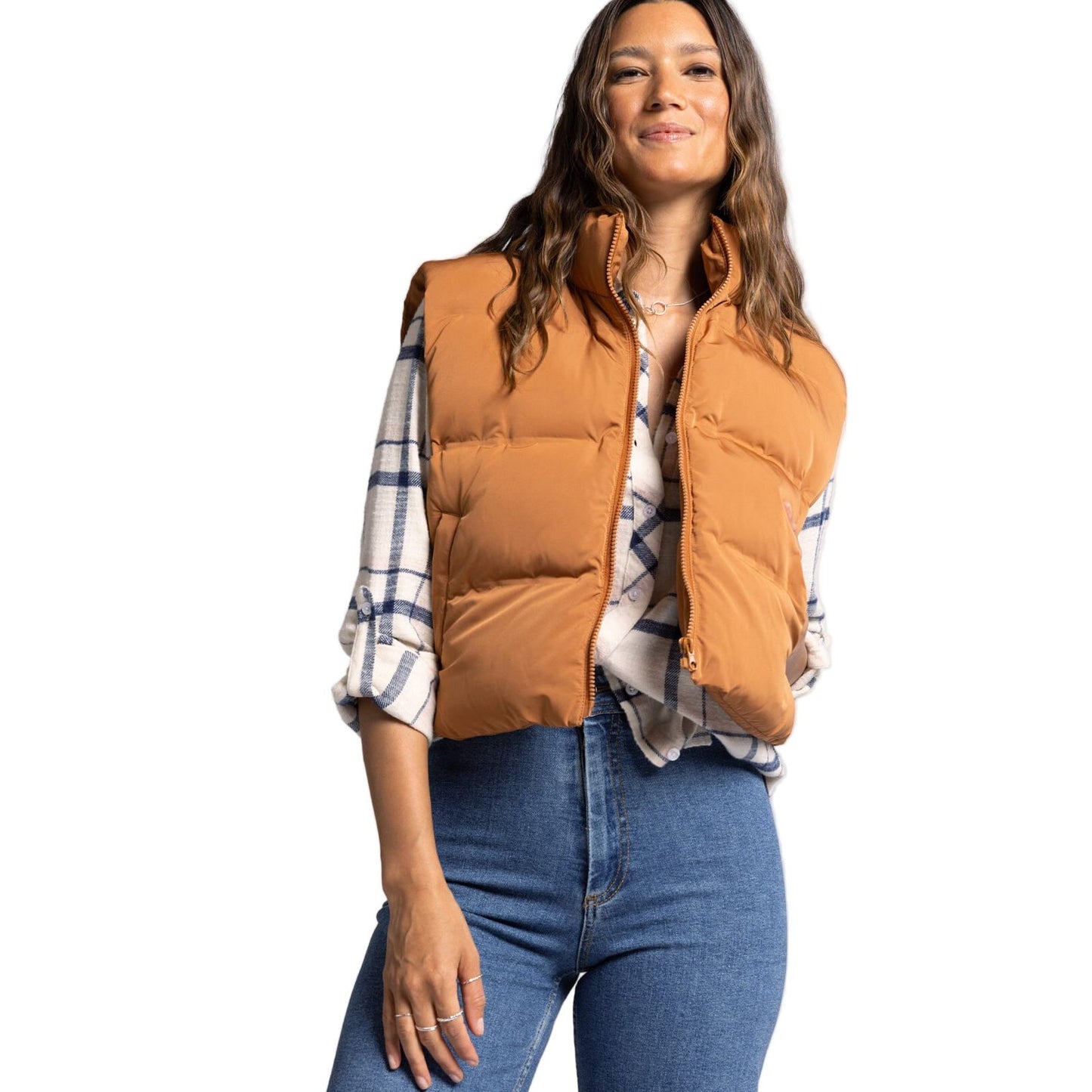 Women's Thread and Supply Issey Puffer Vest J2691PPGTS