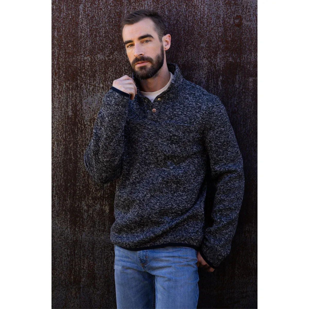 Men's Kimes Ranch Black Julian Pullover