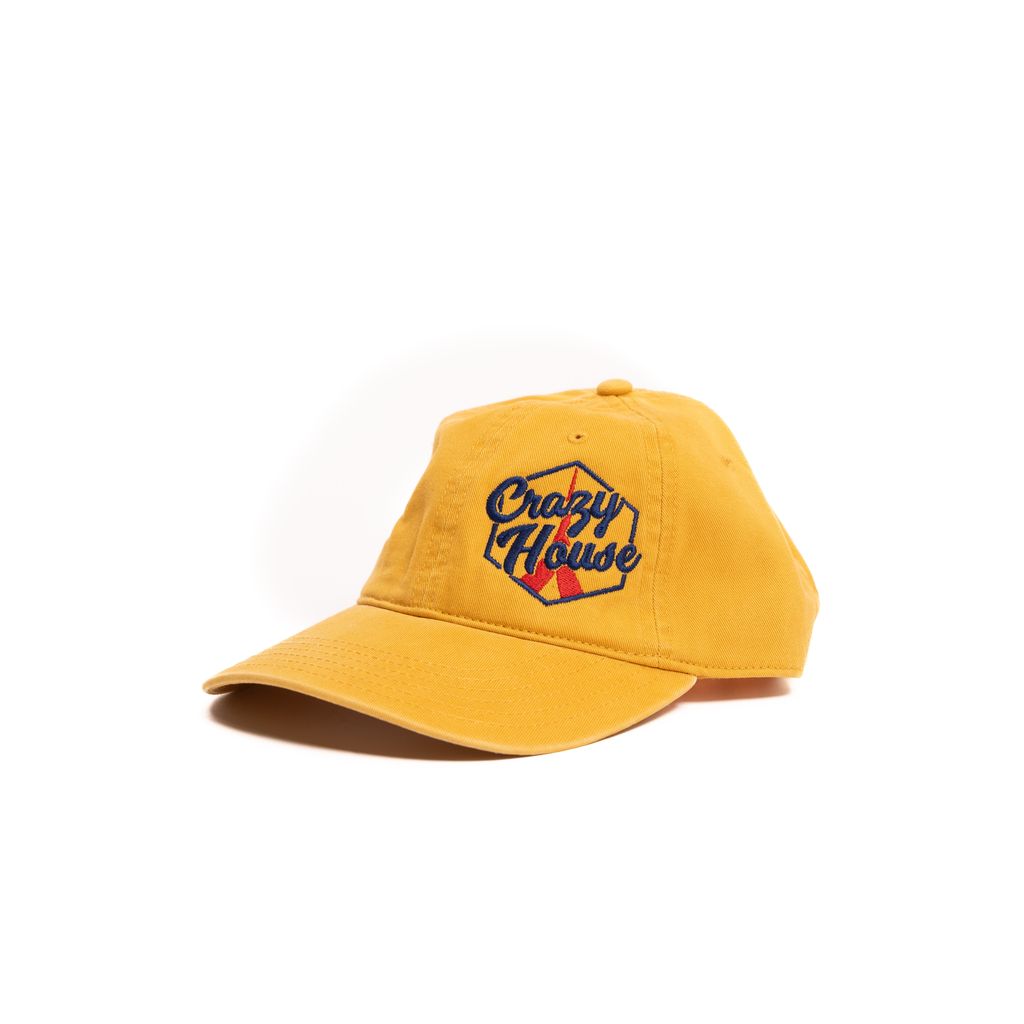 Crazy House Unisex Cap With Navy Crazy House Stitching - Crazy House Western Wear
