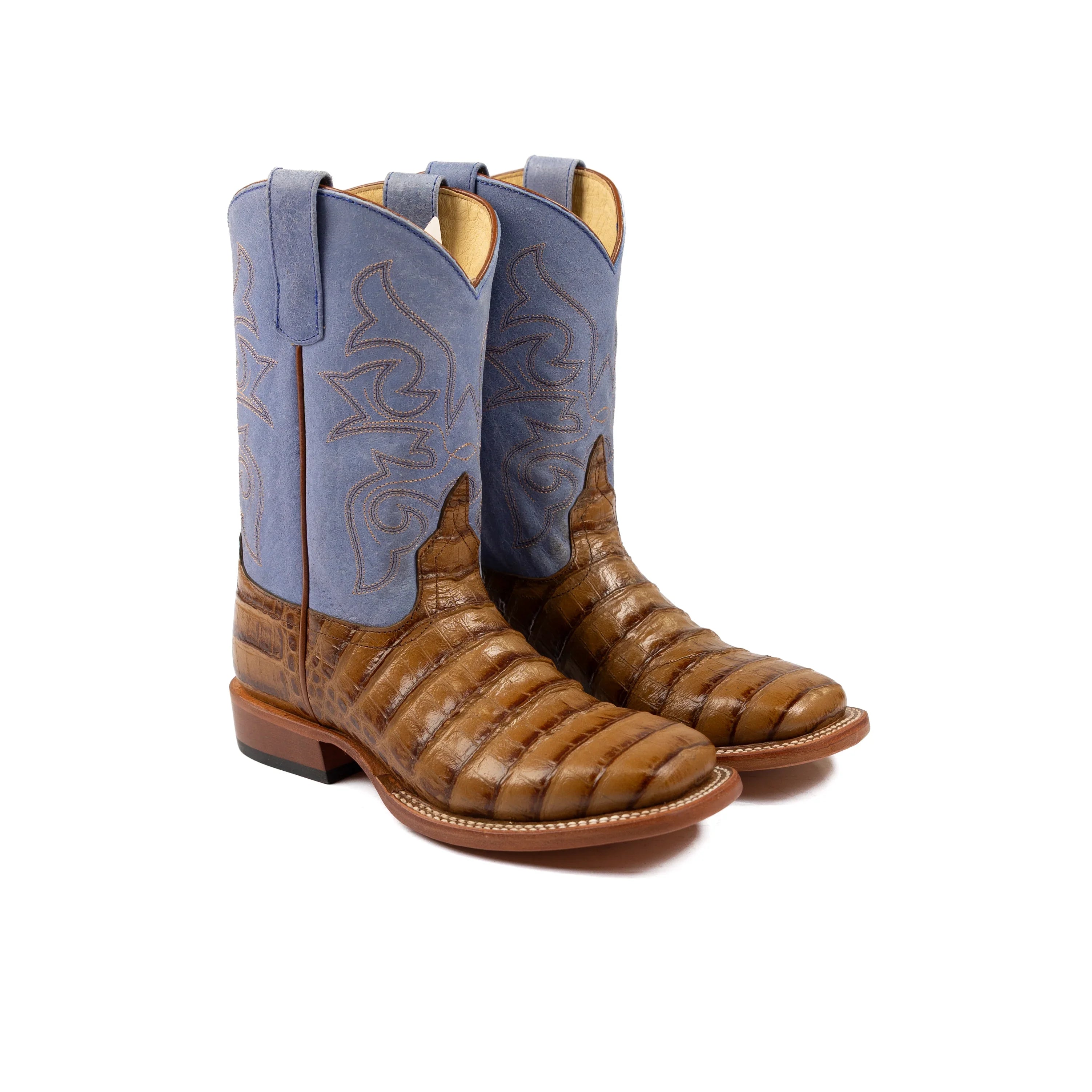 Kid's Horse Power Toasted Caiman Print with Royal SInsation Top HPK1842