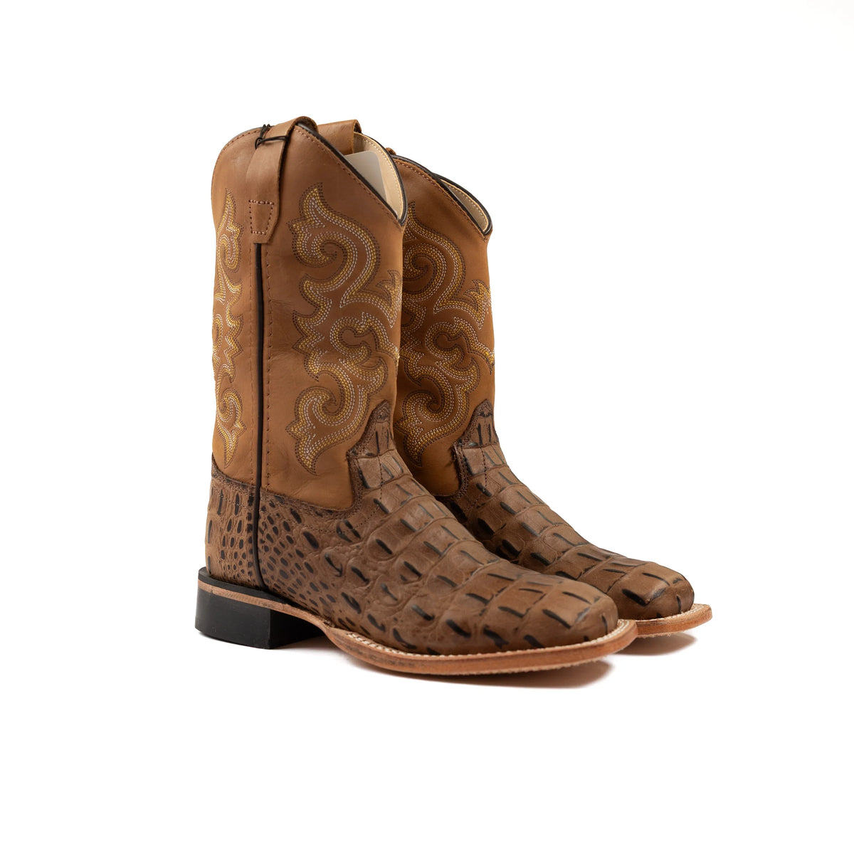 Kid's Old West Gator Print Boots BSC1830
