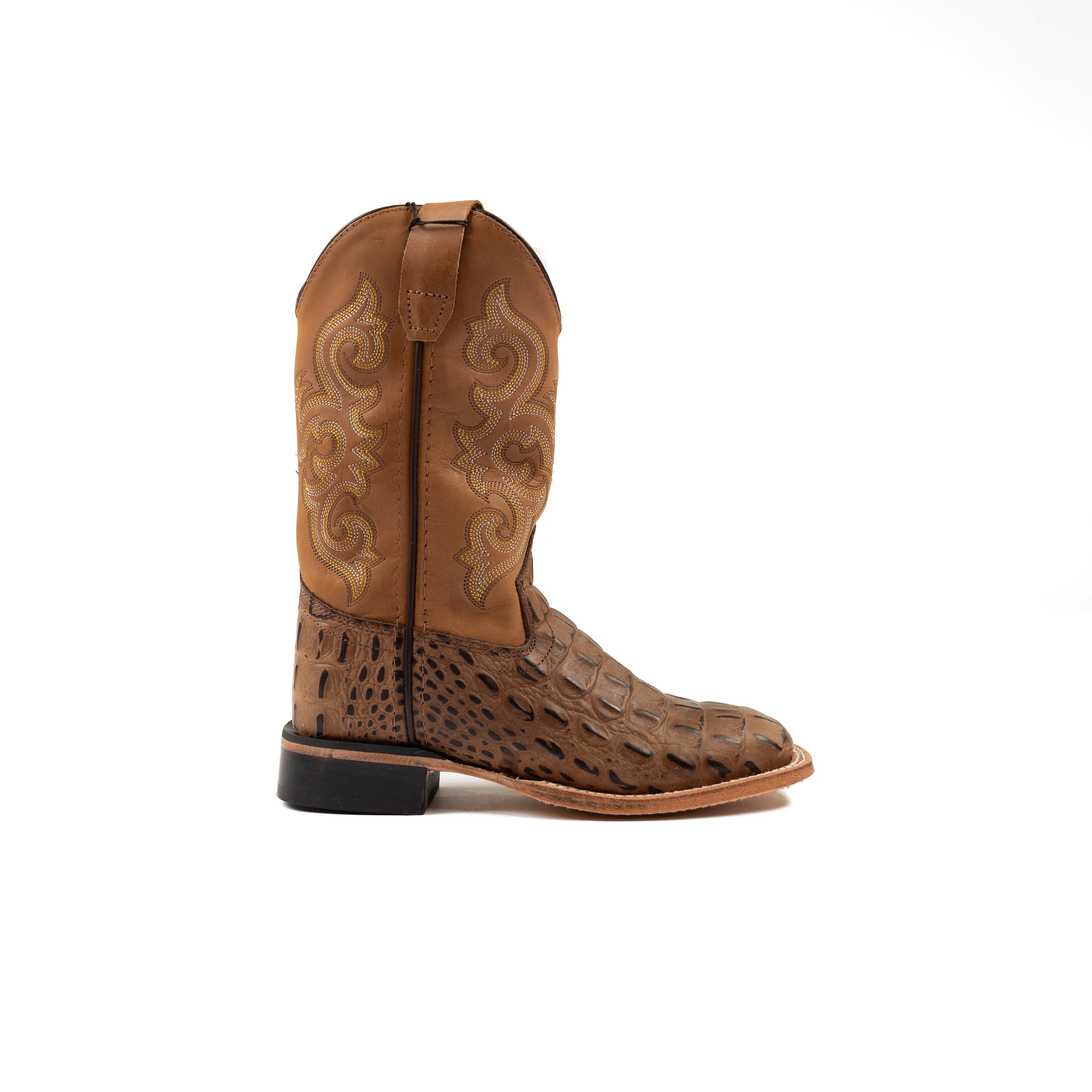 Kid's Old West Gator Print Boots BSC1830