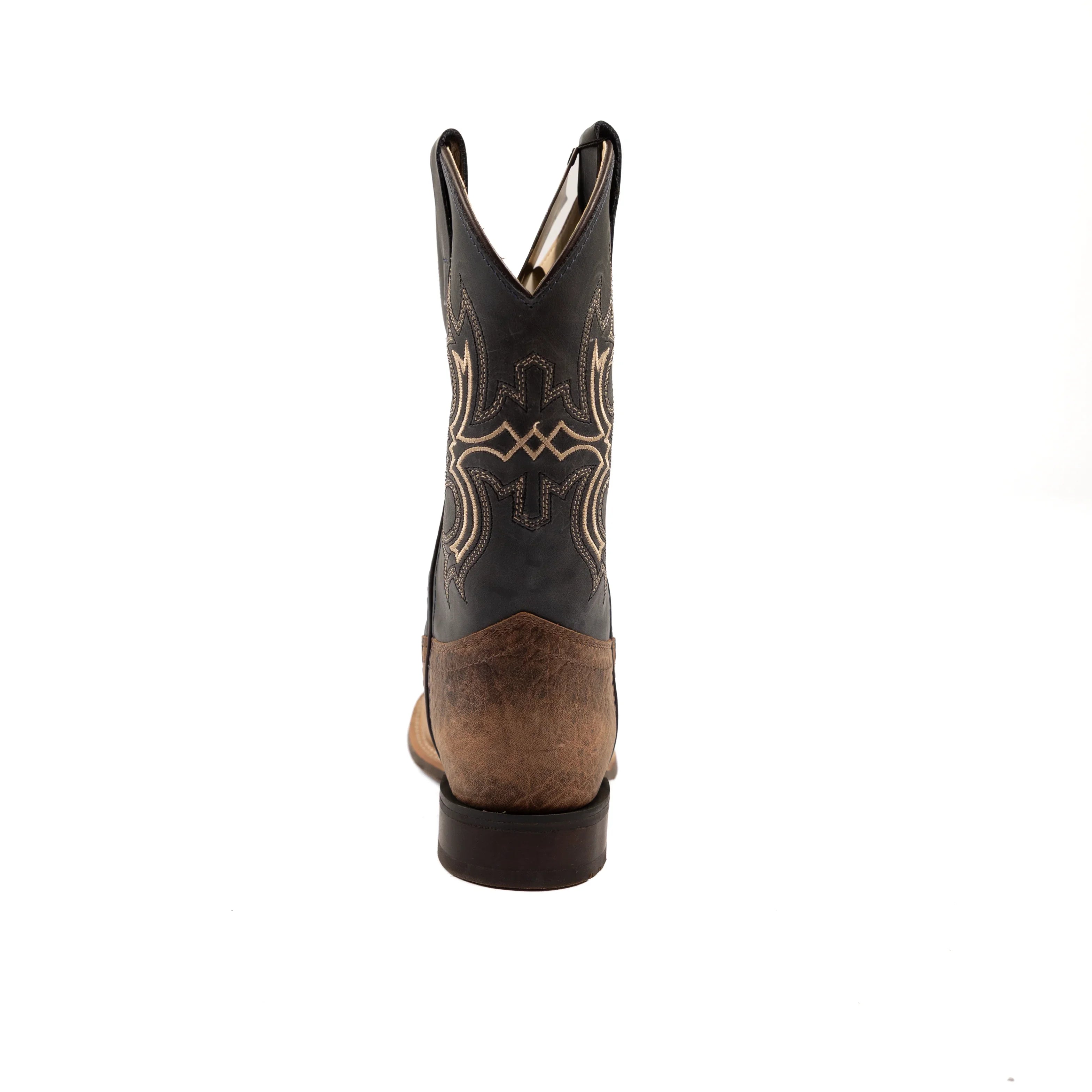 Kid's Old West Natural Cowhide Boot BSC1970