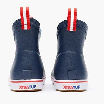 Kid's XTRATUF Navy Blue Ankle Deck Boot XKAB200