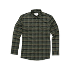 Men's Poncho "The Kodiak" The Green Plaid Long Sleeve Shirt