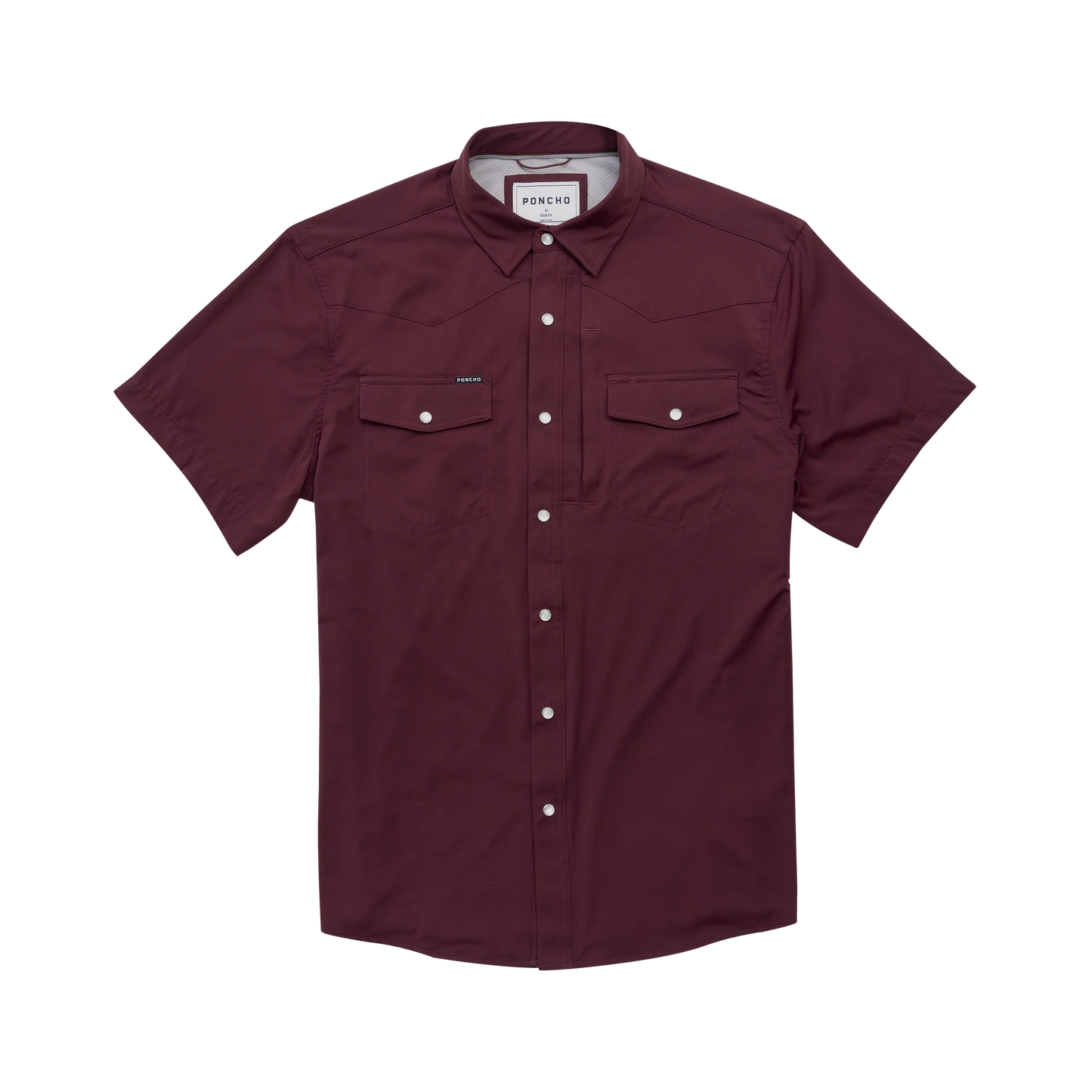 Men's Poncho "The Kyle" Pearl Snap Short Sleeve Shirt