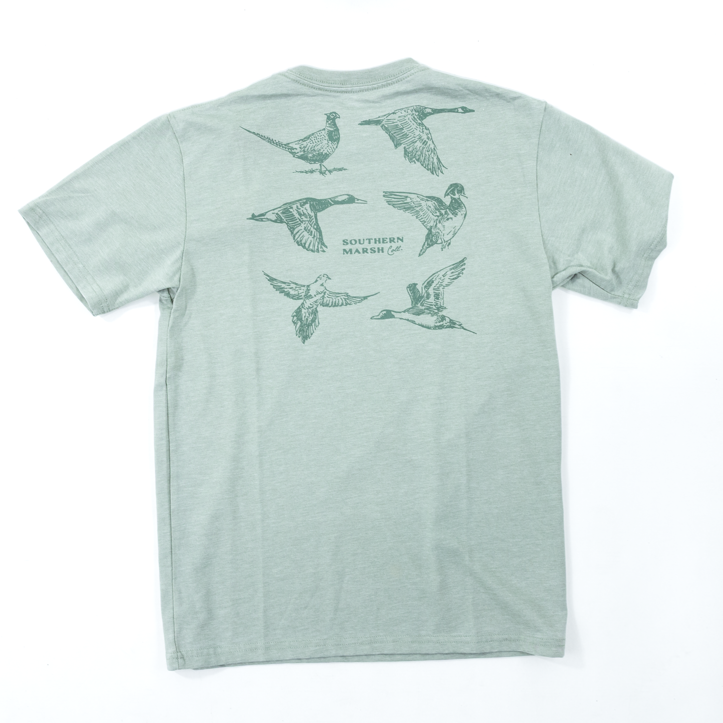 Boy's Southern Marsh Light Grey Field Sketches T-shirt YTWFS-GRY
