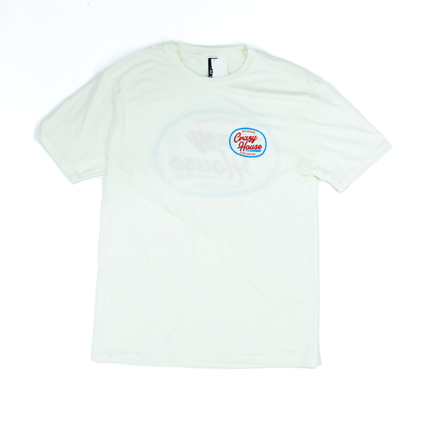 Crazy House Red and Blue Circle Specialty T-shirt
