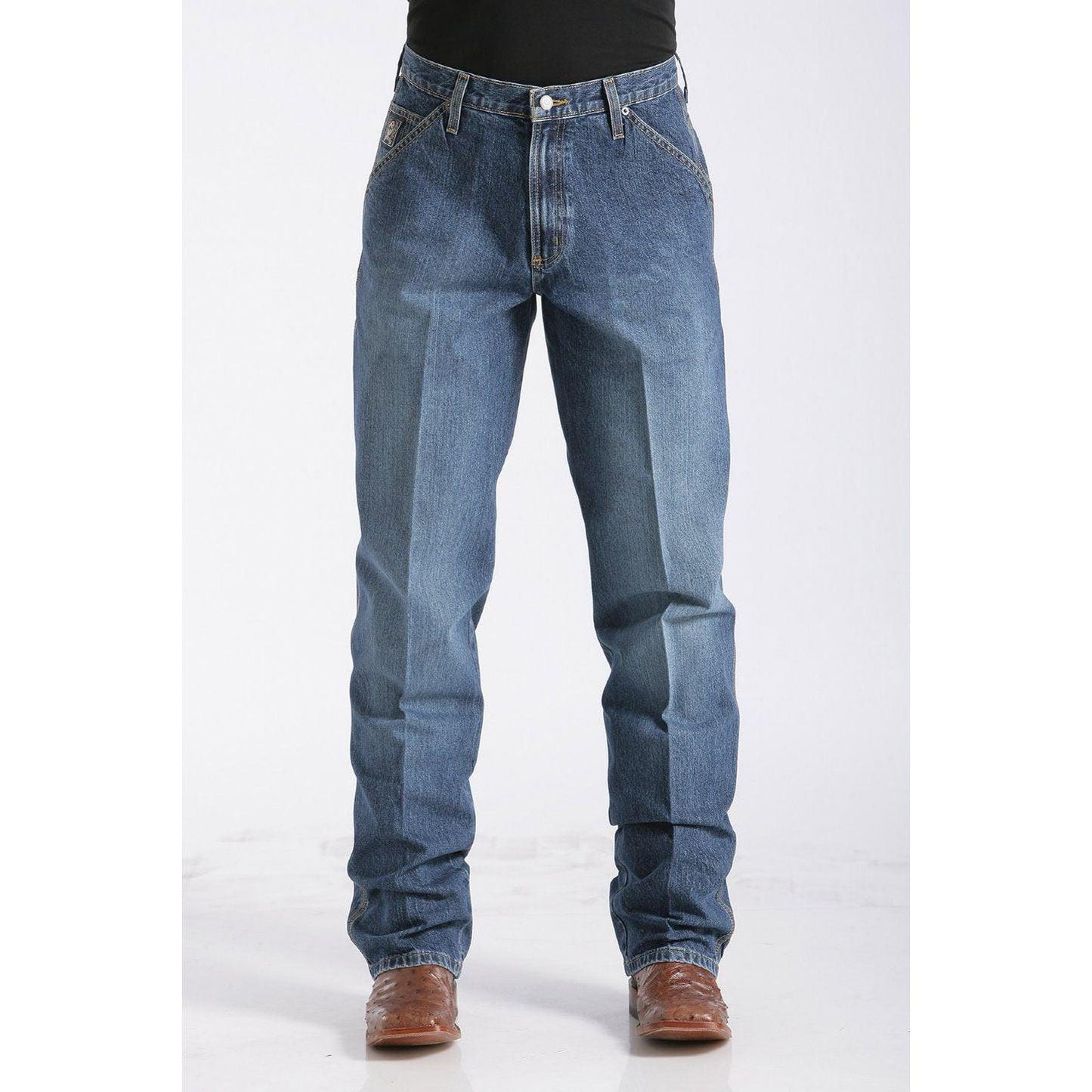 Men's Cinch Loose Fit Blue Label Jeans MB90434002 - Crazy House Western Wear