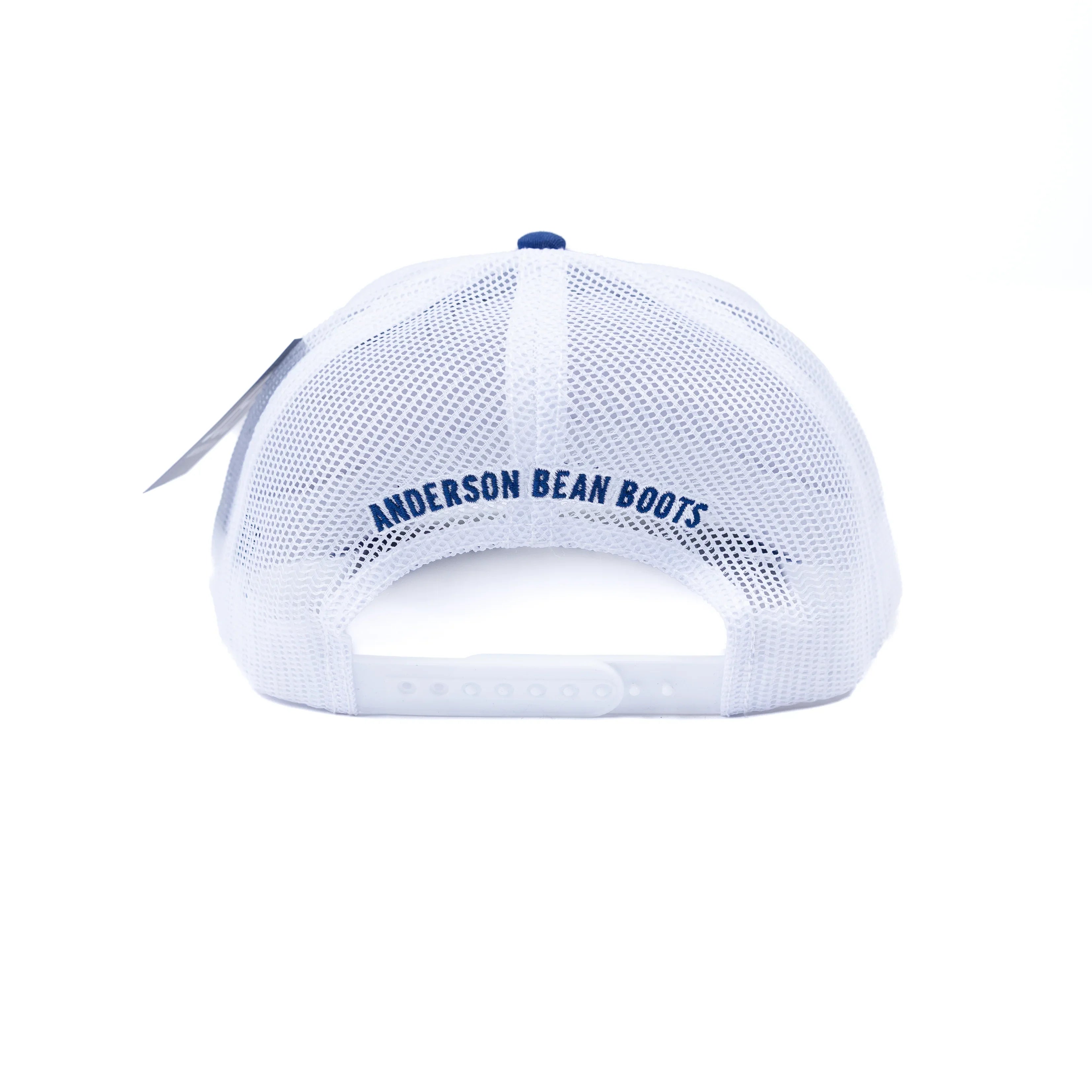 Men's Anderson Bean Blue and White Mesh Snapback