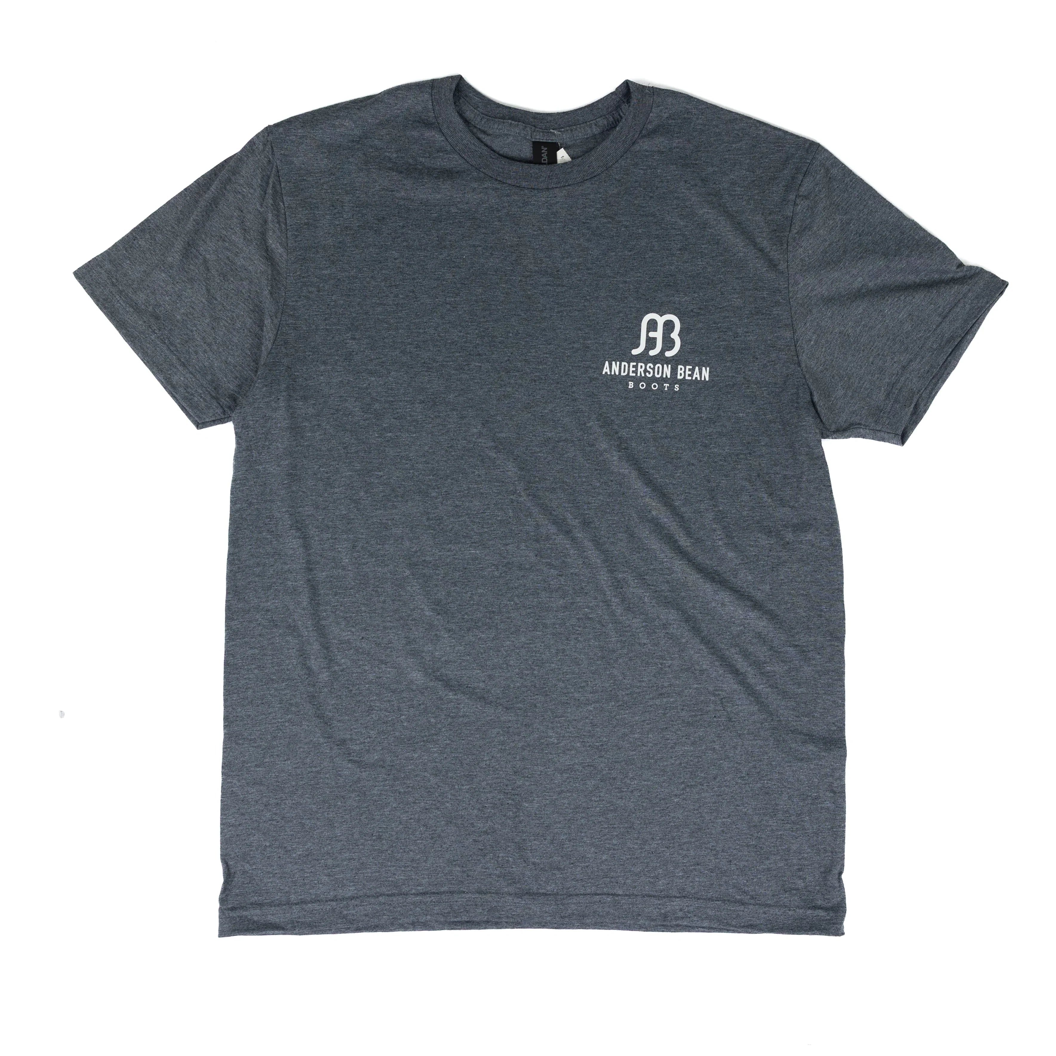 Men's Anderson Bean Gray Short Sleeve Logo T-Shirt