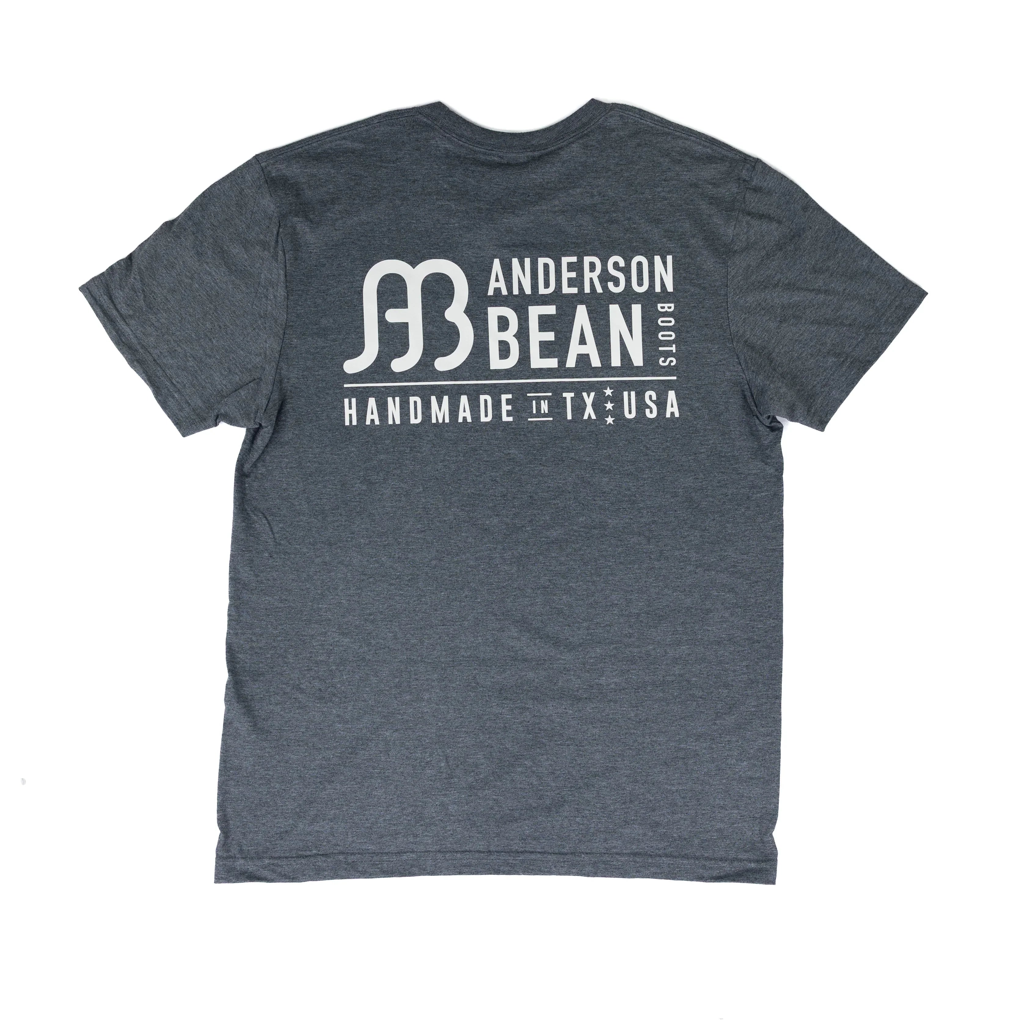 Men's Anderson Bean Gray Short Sleeve Logo T-Shirt