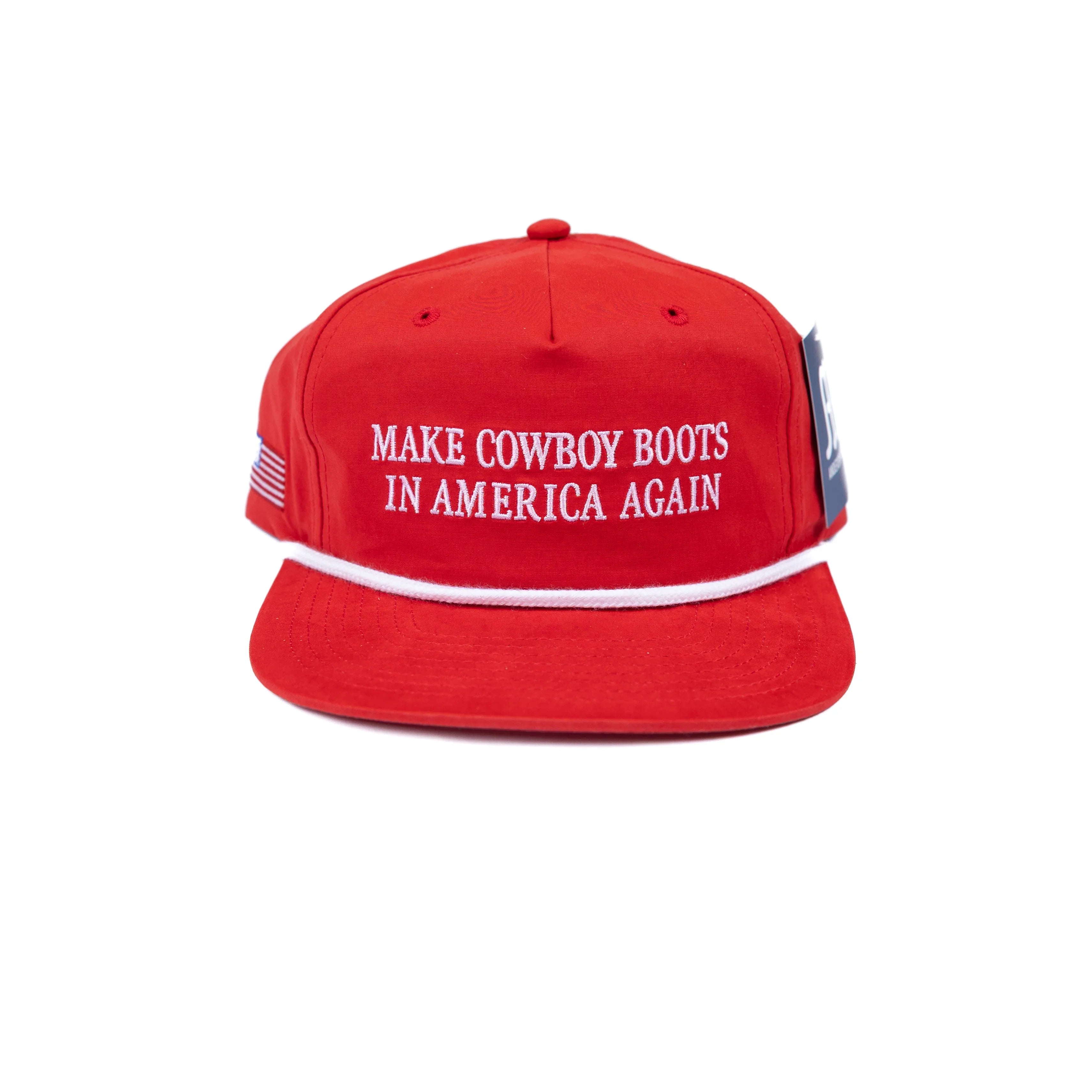 Men's Anderson Bean Red "Make Cowboy Boots In America Again" Cap