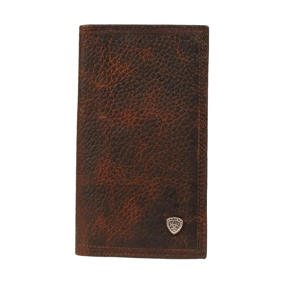 Men's Ariat Bifold Brown Leather Wallet A35118282 - Crazy House Western Wear