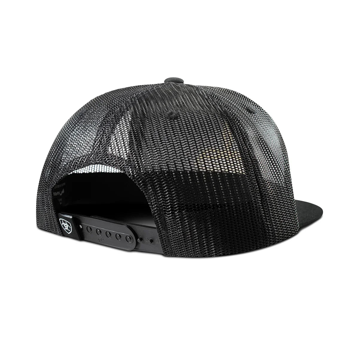 Men's Ariat Black Cap with Boot Stitching A300092201