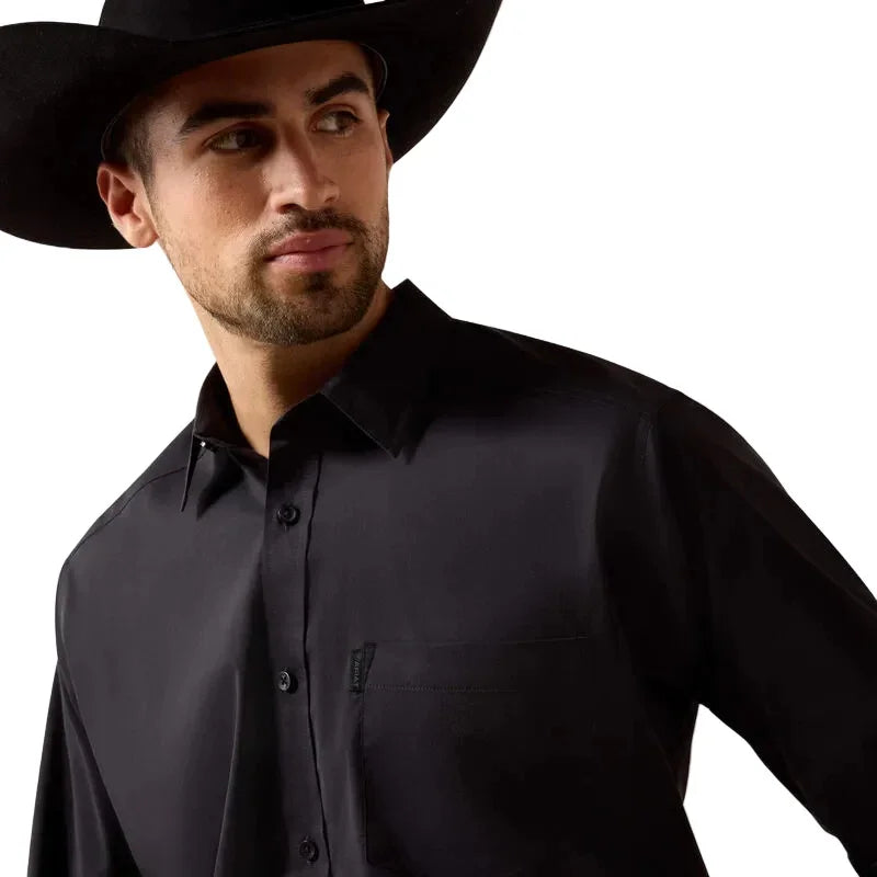 Men's Ariat Black Everything Classic Fit Shirt 10071100