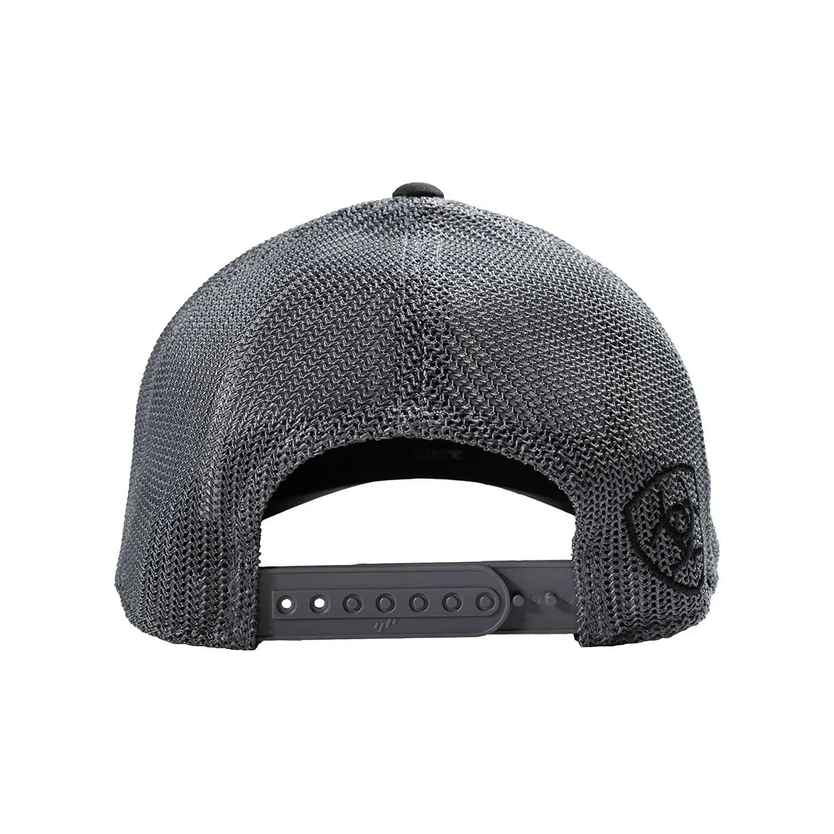 Men's Ariat Black Mesh Cap with Stitching 1597501